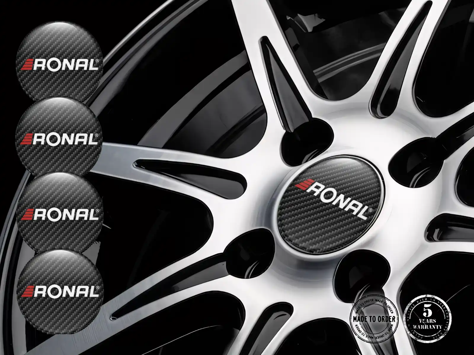 Ronal Felgendekor Stil Premium-Dome-Ausgabe